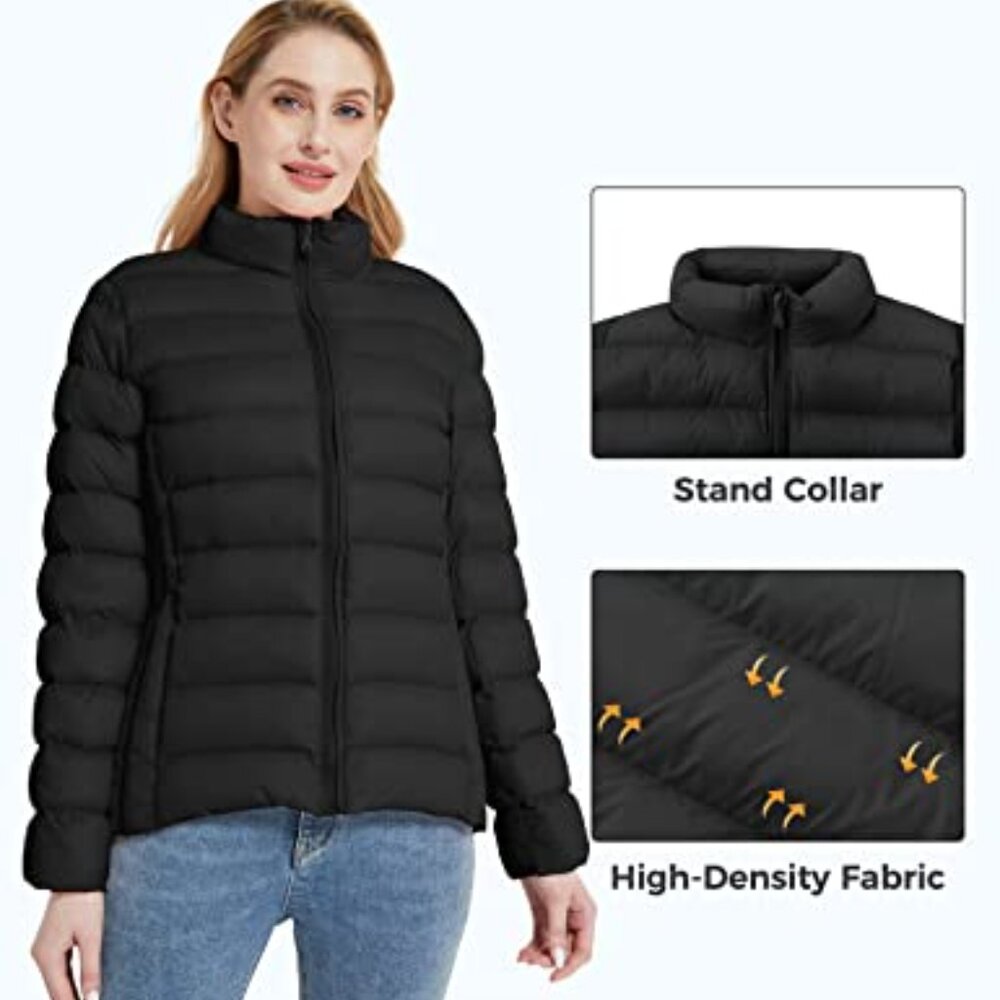 Packable Puffer Jacket Windproof Lightweight Wint… - image 6